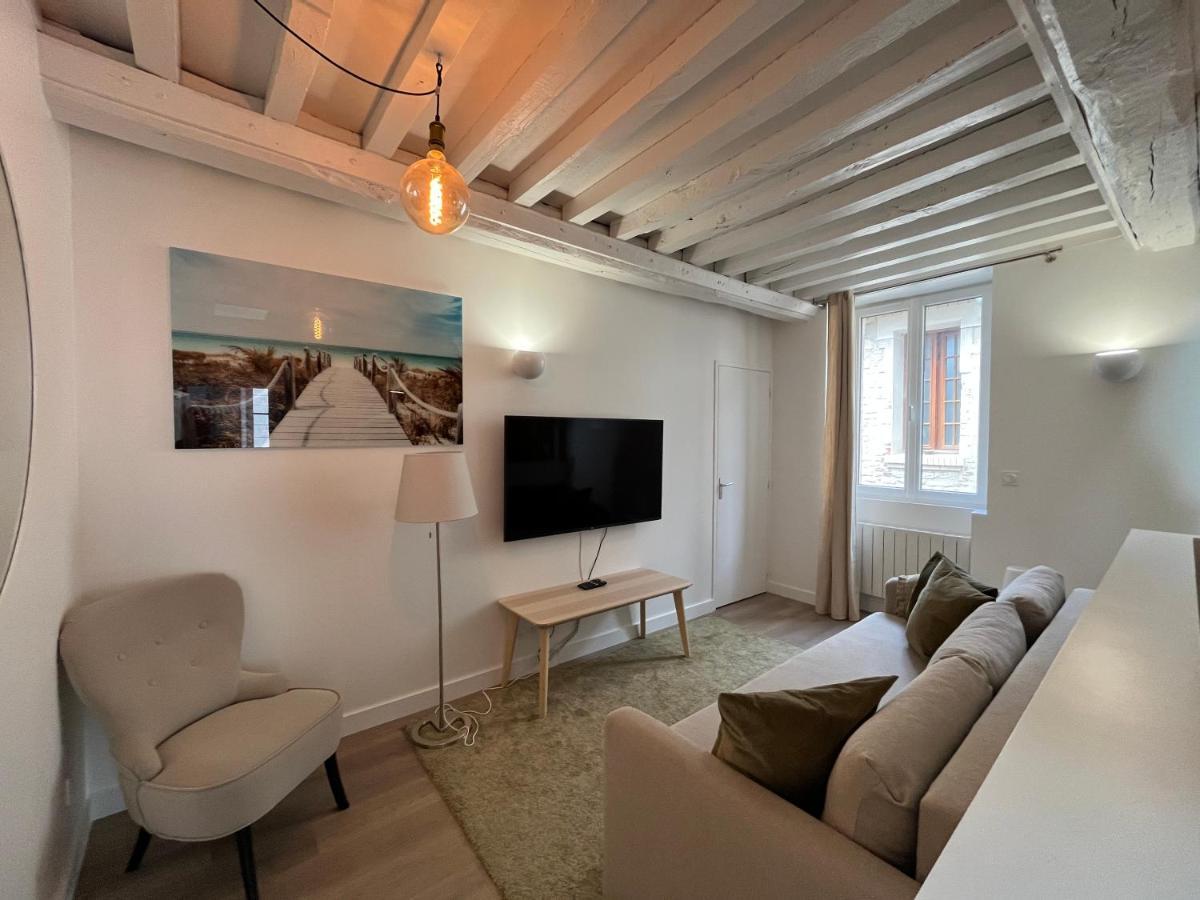 Bella, Joli Appt Renove Dans Le Bourg Apartman Ouistreham Kültér fotó